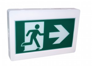 LED Running Man Exit Sign Code: CBR-800-UDC